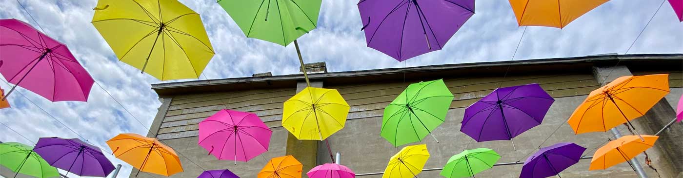umbrella alley in Mt. Sterling, KY